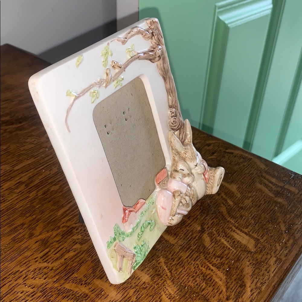 Vintage Bunny Rabbits Picture Frame - Picture 6 of 6